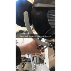 Presshjul til tidligere modell av Profisher EN