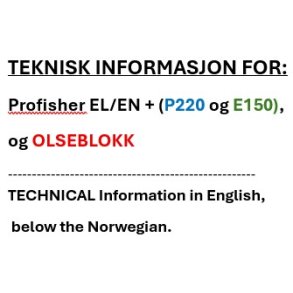 TEKNISK INFO