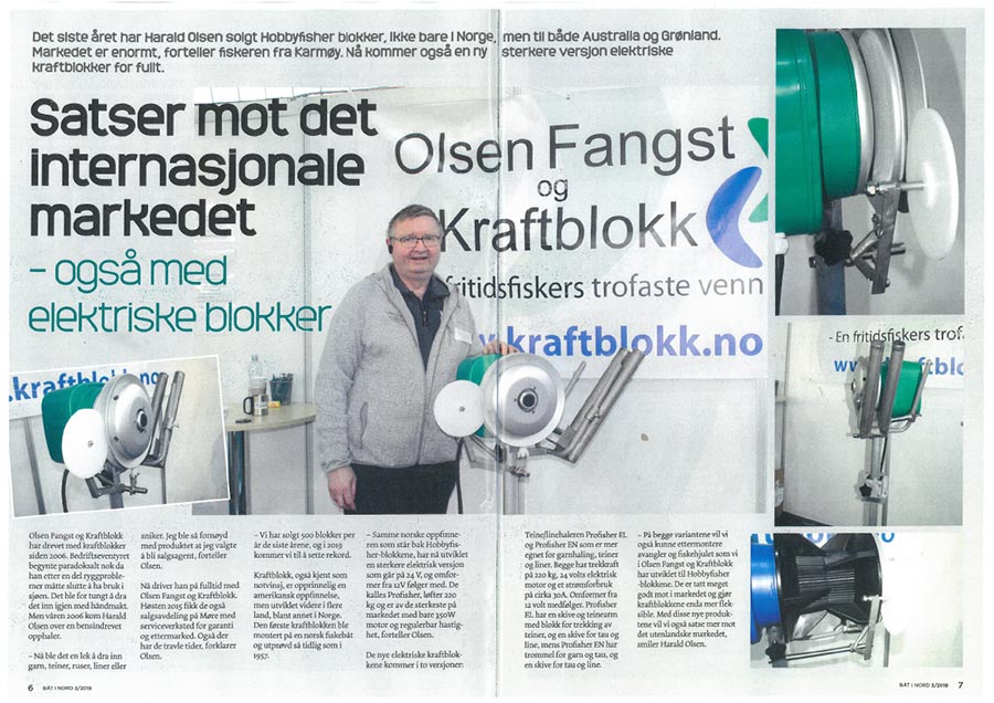 Medieomtale Olsen Fangst Og Kraftblokk AS Medieomtale Olsen Fangst Og Kraftblokk AS