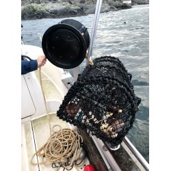 NYHET, n med batteripakke: PROFISHER EN m/garntrommel som har lineskive p indre ende og garngaffel