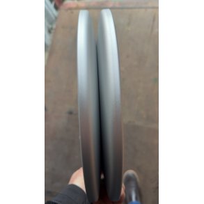 Stor aluminium skive tallerkener til Olsenblokk