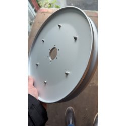 Stor aluminium skive tallerkener til Olsenblokk