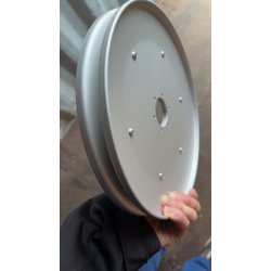 Stor aluminium skive tallerkener til Olsenblokk