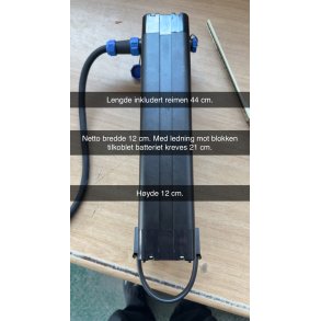 Batteripakke til Profisher EL/EN. Lithium (Li-ion) , 24 volt, 20 Ah. Vekt 4 kg.