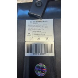 Batteripakke til Profisher EL/EN. Lithium (Li-ion) , 24 volt, 20 Ah. Vekt 4 kg.