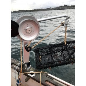 NYHET, n med batteripakke: PROFISHER EL m/alum.skive m/2 kilspor og bom. 