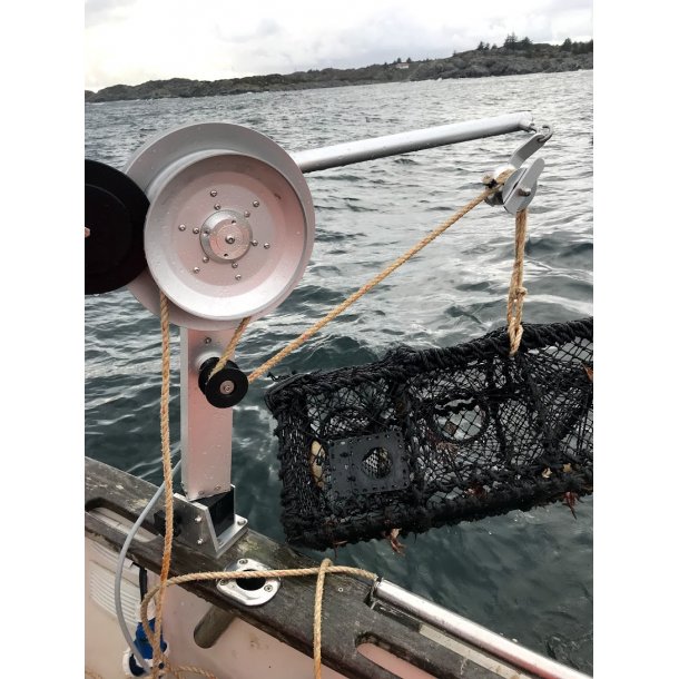 PROFISHER EL m/omformer og m/alum.skive m/2 kilspor og bom. 