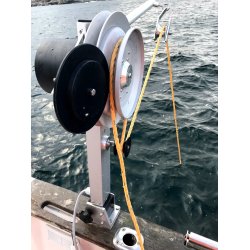 PROFISHER EL m/omformer og m/alum.skive m/2 kilspor og bom. 