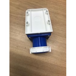 Kontakt IP67, 16A hun for skottmontering m/lokk, til Hobbyfisher og Profisher