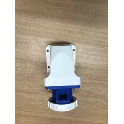 Kontakt IP67, 16A hun for skottmontering m/lokk, til Hobbyfisher og Profisher