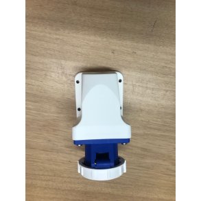 Kontakt IP67, 16A hun for skottmontering m/lokk, til Hobbyfisher og Profisher