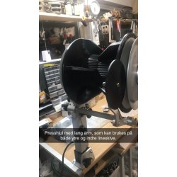 Presshjul til Profisher EN,  for bruk p bde ytre og indre lineskive