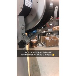 NYHET, n med batteripakke: PROFISHER EN m/garntrommel som har lineskive p indre ende og garngaffel