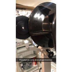 NYHET, n med batteripakke: PROFISHER EN m/garntrommel som har lineskive p indre ende og garngaffel