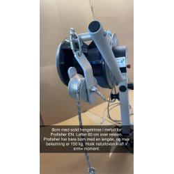 Bom m/solid hengetrinse i metall til Profisher EN og EL