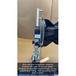 Bom m/solid hengetrinse i metall til Profisher EN og EL