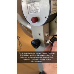 Avangler/linestyrer til Profisher EL og indre skive p EN