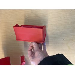 Deksel (plast)l til kontrollpanelet.