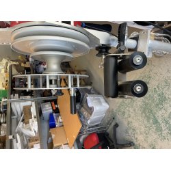 Fiskehjul/harpehjul/juksahjul m/vabein til Hobbyfisher E150, P220, Profisher og OlsenBlokk