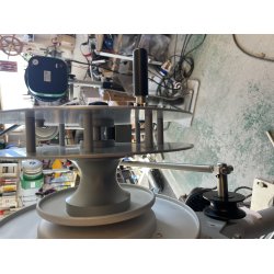 Fiskehjul/harpehjul/juksahjul m/vabein til Hobbyfisher E150, P220, Profisher og OlsenBlokk