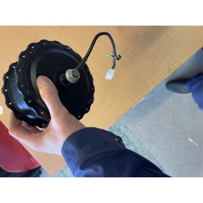 Motor til OlsenBlokk, brstels, 650W, 36V. 