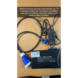 Batteripakke Lithium (Li-ion) til Profisher EL/EN, 24 volt, 18 Ah.