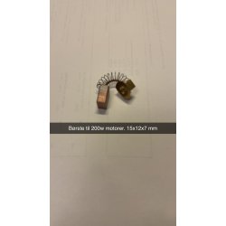 Brster til 200 W brstemotorer