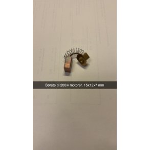 Brster til 200 W brstemotorer