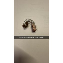 Brster til 200 W brstemotorer