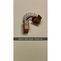 Brster til 200 W brstemotorer