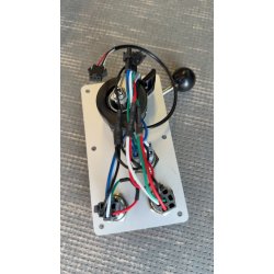 Kontrollpanel, komplett med brytere, regulator og ledninger for kobling mot kontrollboks.