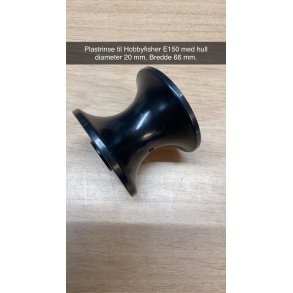 Trinse i plast til Hobbyfisher. Hull �20 mm. Bredde 66 mm