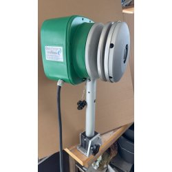 Profisher E (Hobbyfisher E150) 12V, kraftblokk m/LITEN type alum.skive m/2 kilspor for tau/liner