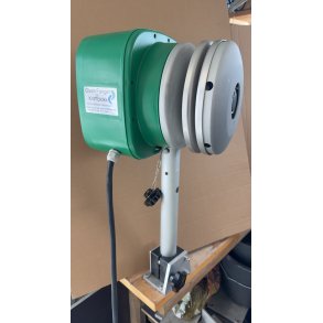 Profisher E (Hobbyfisher E150) 12V, kraftblokk m/LITEN type alum.skive m/2 kilspor for tau/liner