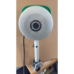 Hobbyfisher P220. Bensindrevet kraftblokk m/LITEN type alum.skive m/2 kilspor for tau/liner...