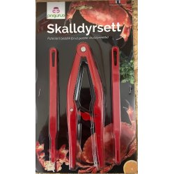 NYHET! PAGURUS SKALLDYRSETT, 1 stk Knekker og 6 stk Pitlepinner