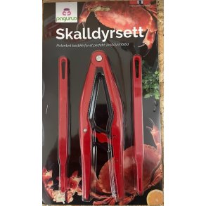NYHET! PAGURUS SKALLDYRSETT, 1 stk Knekker og 6 stk Pitlepinner