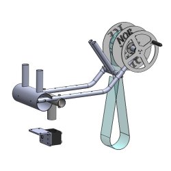 T-stykke til Smarthaler-mini som passer oppi rekkefeste