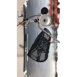 Lang teinebom for aluminiumsskive m/2 kilspor. N med solid hengetrinse.Passer Hobbyfisher P220/E150