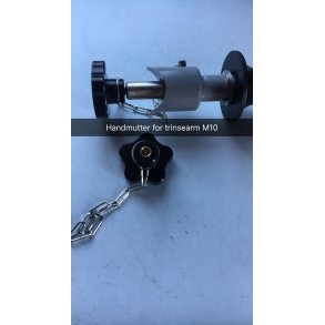 Handmutter (M10) for lang trinsearmen m/2 trinser til Hobbyfisher P220/E150