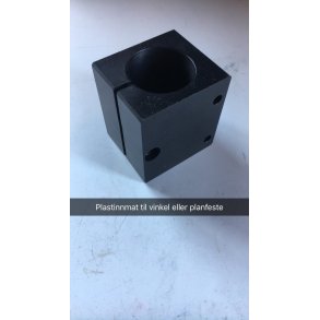 Plastinnmat til vinkel og planfeste til Bde Hobbyfisher og Profisher