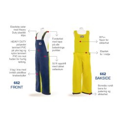 STORMLINE CREW 662 BUKSE MED FLYTBAR FRONT OG RYGG